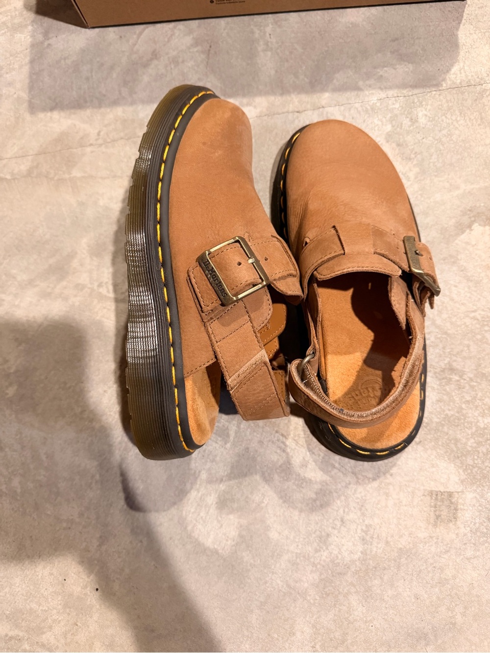 Dr.Martens Jorge II Mule Savannah Tan Nubuck US 6